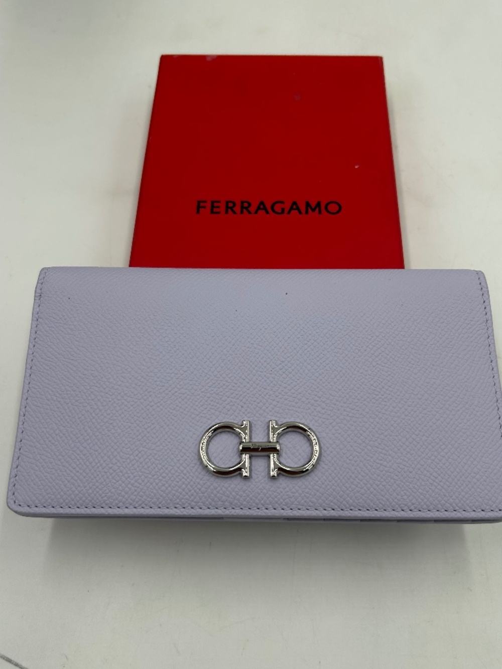 Women’s Salvatore Ferragamo GANCINI Continental Wallet.. Made in Italy.